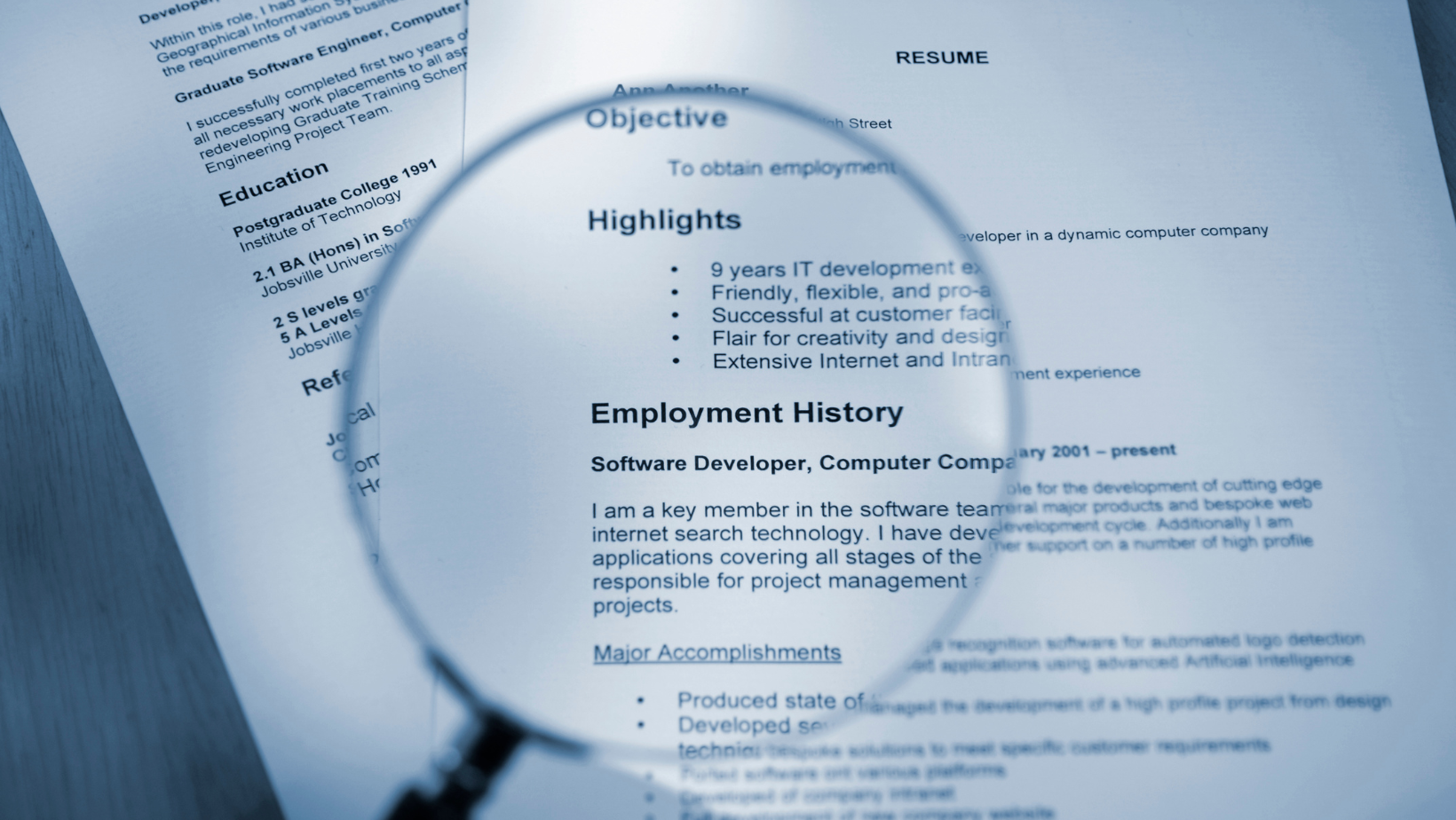 Employment Verification Employment Verification